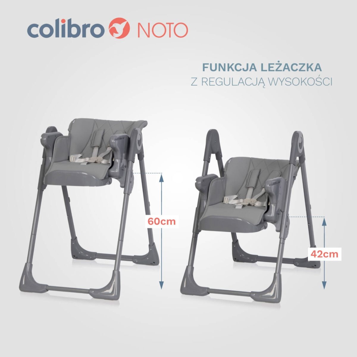 COLIBRO STOLICA ZA HRANJENJE NOTO ONYX - Слика 7