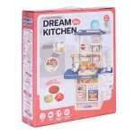 Dečija kuhinja sa zvukom, LED svetlom, sudoperom i 10 dodataka ECOTOYS - Слика 5