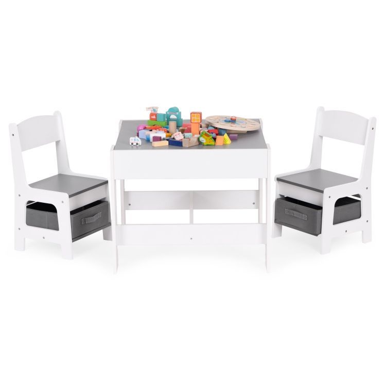 deciji-set-sto-i-2-stolice-sa-tablom-za-pisanje-white-ecotoys16756 Dečiji set sto i 2 stolice sa tablom za pisanje White ECOTOYS - Слика 4