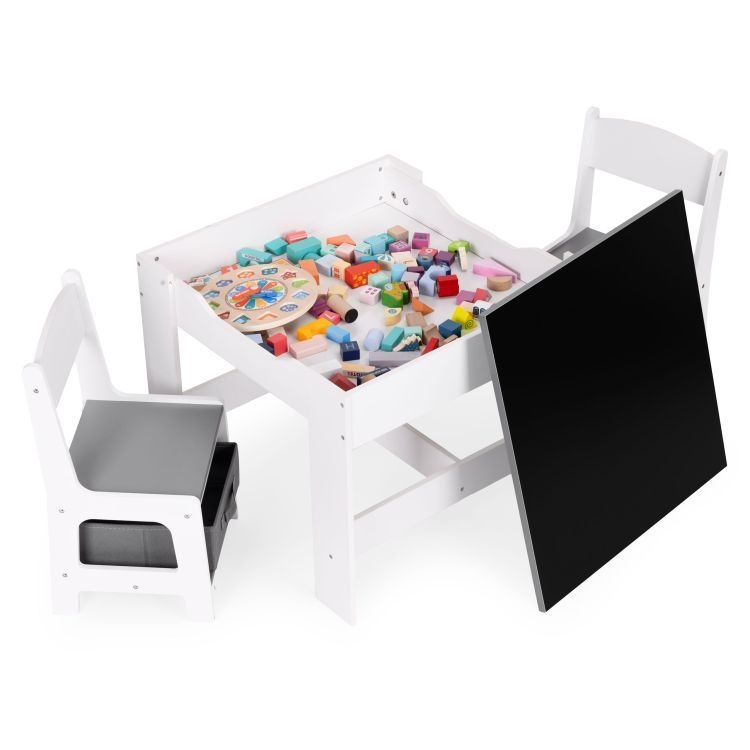 deciji-set-sto-i-2-stolice-sa-tablom-za-pisanje-white-ecotoys16757 Dečiji set sto i 2 stolice sa tablom za pisanje White ECOTOYS - Слика 5