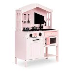 Drvena kuhinja za decu sa rernom mikrotalasnom i dodacima - Слика 2