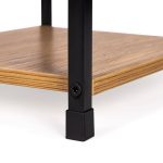 Drvena polica sa dva nivoa, loft wild oak - Слика 5