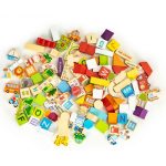 DRVENE EDUKATIVNE KOCKE CITY ZOO 120 KOMADA - Слика 5