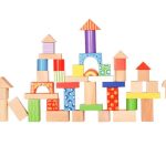 DRVENE KOCKE SA SARAMA 100 KOM - Слика 2