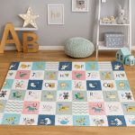 Edukativna podloga za igru sa dva lica, sklopiva sa torbom 200X150 ECOTOYS - Слика 4