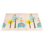 Edukativna podloga za igru sa dva lica, sklopiva sa torbom 200X150 ECOTOYS - Слика 5