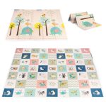 Edukativna podloga za igru sa dva lica, sklopiva sa torbom 200X180 ECOTOYS