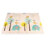 Edukativna podloga za igru sa dva lica, sklopiva sa torbom 200X180 ECOTOYS - Слика 5