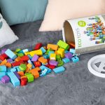 EDUKATIVNE DRVENE KOCKE CITY 100 KOM - Слика 4