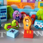 EDUKATIVNE DRVENE KOCKE CITY 100 KOM - Слика 6