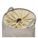 ESTIA ES02-19532 KORPA ZA VEŠ SA RUČKAMA 65L BEŽ 36X36X50CM - Слика 2