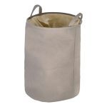 ESTIA ES02-19532 KORPA ZA VEŠ SA RUČKAMA 65L BEŽ 36X36X50CM - Слика 3