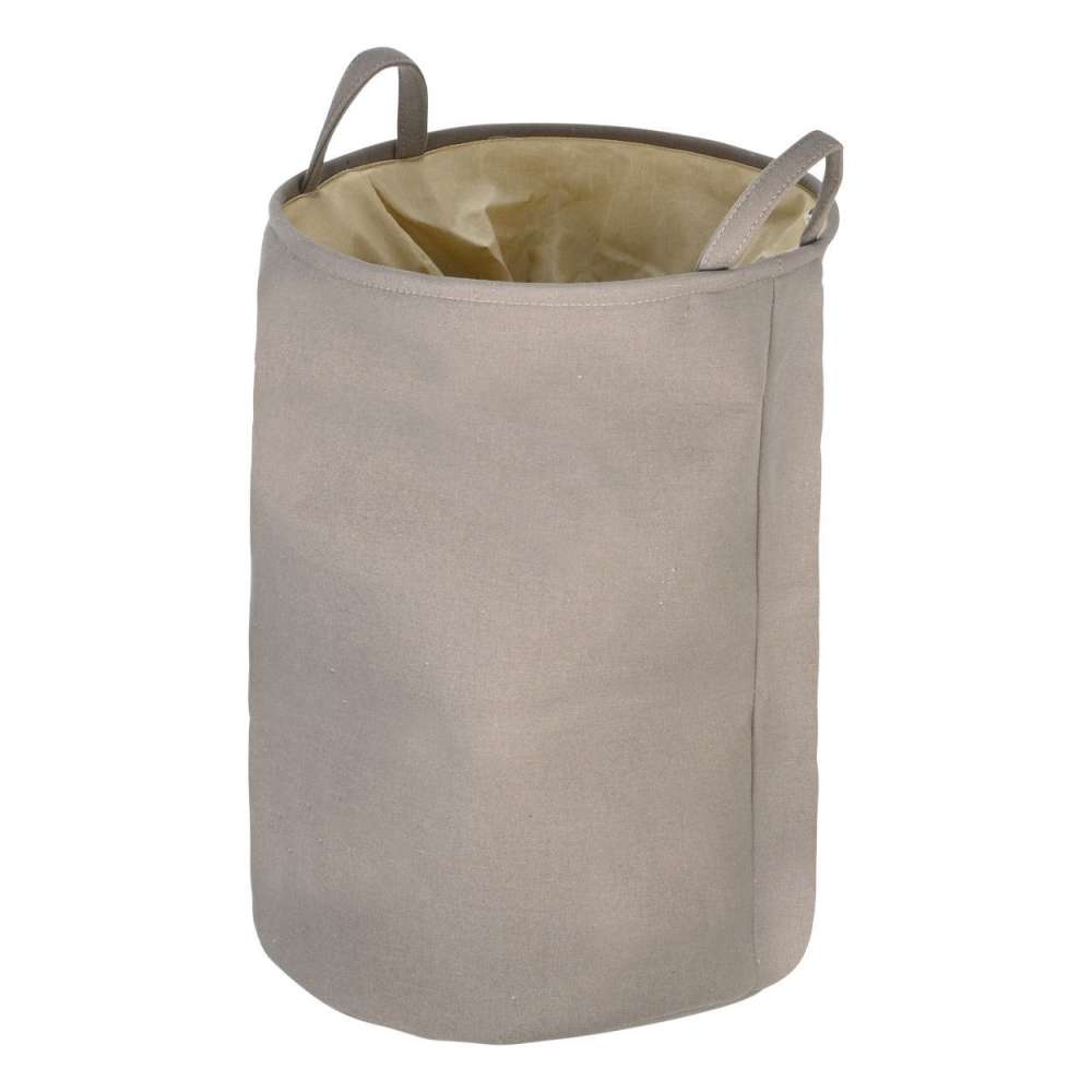 estia-es02-19532-korpa-za-ves-3 ESTIA ES02-19532 KORPA ZA VEŠ SA RUČKAMA 65L BEŽ 36X36X50CM - Слика 3