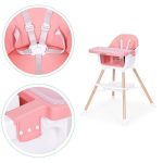 Hranilica za bebe 2u1 pink ECOTOYS - Слика 7