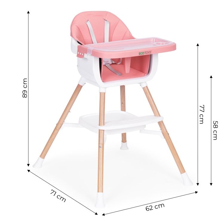 hranilica-za-bebe-2u1-pink-ecotoys16435 Hranilica za bebe 2u1 pink ECOTOYS - Слика 9