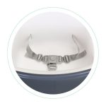 HRANILICA ZA BEBE 2U1 SA POSTOLJEM I POJASEVIMA WHITE ECOTOYS - Слика 7