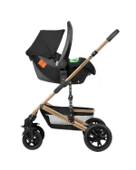 Kikka Boo Amaia Premium kolica za bebe 3u1 Black - Слика 11
