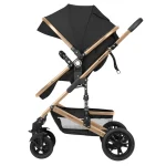 Kikka Boo Amaia Premium kolica za bebe 3u1 Black - Слика 8