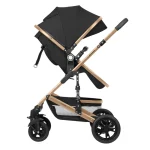 Kikka Boo Amaia Premium kolica za bebe 3u1 Black - Слика 6