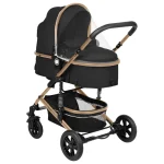 Kikka Boo Amaia Premium kolica za bebe 3u1 Black - Слика 5