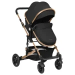 Kikka Boo Amaia Premium kolica za bebe 3u1 Black - Слика 2