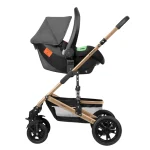 Kikka Boo Amaia Premium kolica za bebe 3u1 Dark Grey - Слика 14