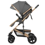 Kikka Boo Amaia Premium kolica za bebe 3u1 Dark Grey - Слика 10