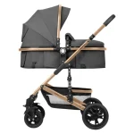 Kikka Boo Amaia Premium kolica za bebe 3u1 Dark Grey - Слика 6