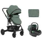 Kikka Boo Amaia Premium kolica za bebe 3u1 Green
