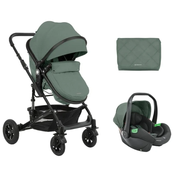 Kikka Boo Amaia Premium kolica za bebe 3u1 Green