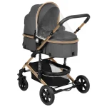 Kikka Boo Amaia Premium kolica kombinovana 2u1 Dark Grey - Слика 4