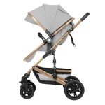 Kikka Boo Amaia Premium kolica kombinovana 2u1 Light Grey - Слика 9