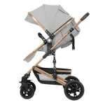 Kikka Boo Amaia Premium kolica kombinovana 2u1 Light Grey - Слика 8