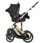 Kikka Boo Darling Premium kolica za bebe 3u1 Black - Слика 5