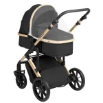 Kikka Boo Darling Premium kolica za bebe 3u1 Black - Слика 3