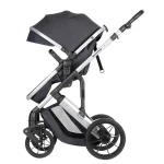 Kikka Boo Darling Premium kolica za bebe 3u1 Dark Grey - Слика 11