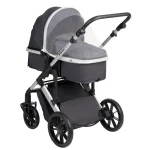 Kikka Boo Darling Premium kolica za bebe 3u1 Dark Grey - Слика 3