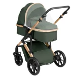 Kikka Boo Darling Premium kombinovana kolica 2u1 Army Green - Слика 4