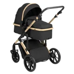 Kikka Boo Darling Premium kombinovana kolica 2u1 Black - Слика 3