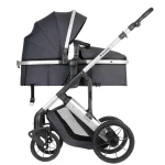 Kikka Boo Darling Premium kombinovana kolica 2u1 Dark Grey - Слика 5