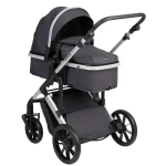 Kikka Boo Darling Premium kombinovana kolica 2u1 Dark Grey - Слика 3