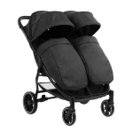 Kikka Boo Happy 2 kolica za blizance Black, 0m+ - Слика 7