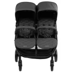 Kikka Boo Happy 2 kolica za blizance Dark Grey, 0m+ - Слика 6