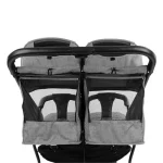 Kikka Boo Happy 2 kolica za blizance Light Grey, 0m+ - Слика 5