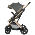 Kikka Boo Kaia Premium kolica za bebe 3u1 Dark Grey - Слика 6