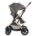 Kikka Boo Kaia Premium kolica za bebe 3u1 Dark Grey - Слика 5