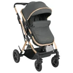 Kikka Boo Kaia Premium kolica za bebe 3u1 Dark Grey - Слика 2