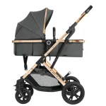 Kikka Boo Kaia Premium kolica 2u1 Dark Grey - Слика 3