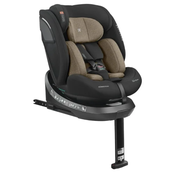 Kikka Boo Orbit auto sedište za decu i-Size sa potpornom nogom Beige, 40-150cm