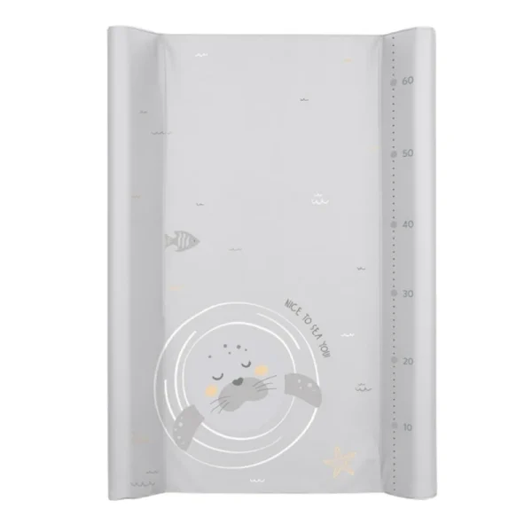 Kikka Boo tvrda podloga za presvlačenje Seally Me, 80x50cm Grey